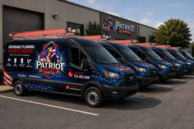 Patriot Plumbing Service Areas in New Jersey
